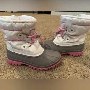 Cat & Jack girls Thermolite winter boots size 1